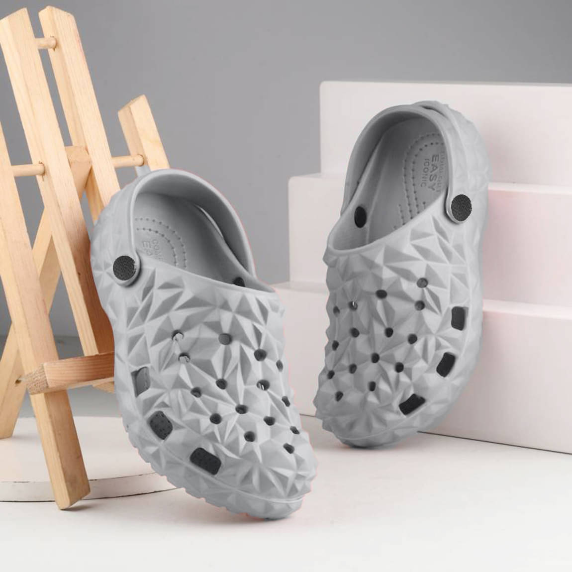 Secritas - Grey Men's Clogs Secritas - Grey Men's Clogs