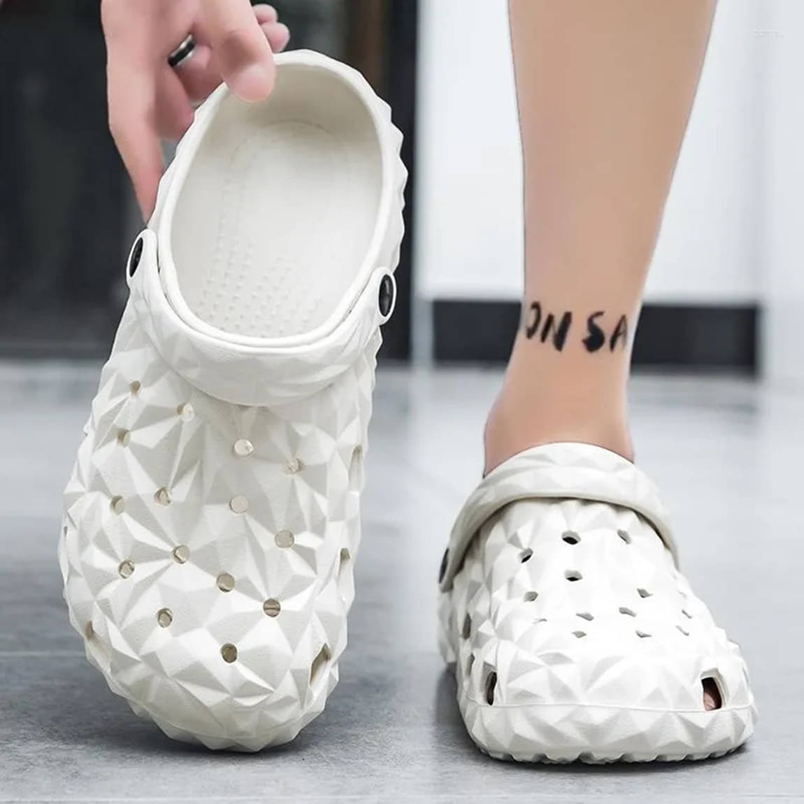 Secritas - White Men's Clogs Secritas - White Men's Clogs