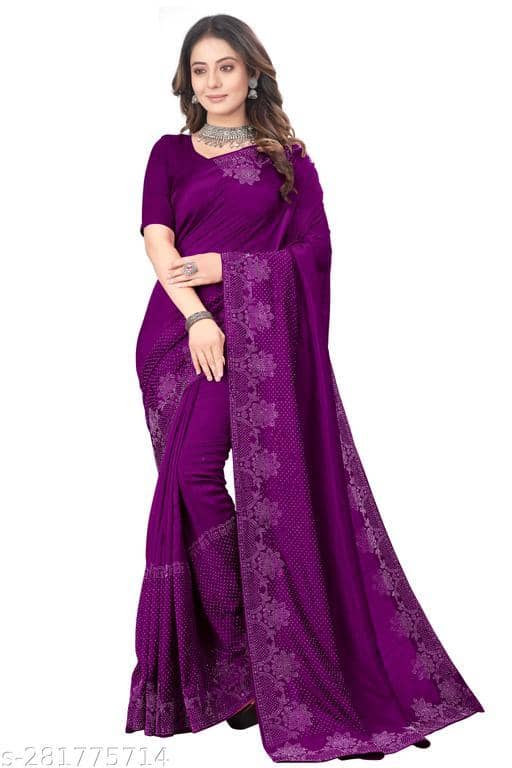 Shivadit ethnic Georgette Embroidered Saree With Unstitched Blouse Piece ( Teal ) - Sarees | Buy online on ZillyBuy