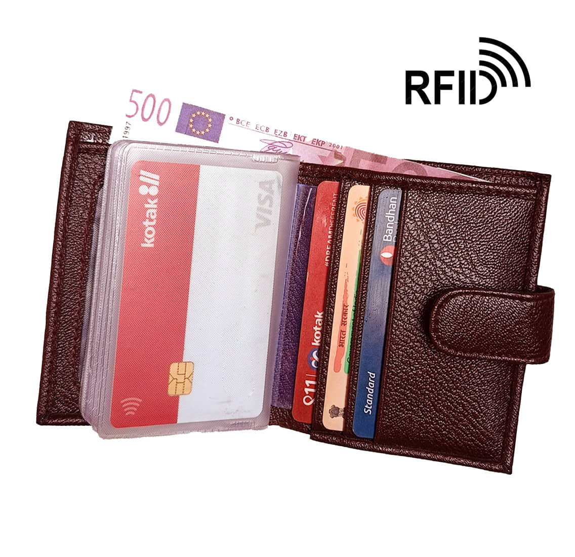 Wingers Brown Faux Leather Men's Regular Wallet ( Pack of 1 ) - Handbags | Buy online on ZillyBuy