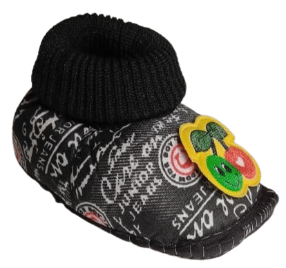 YESKART - Black Booties For Baby Boy & Baby Girl 0-3 Months ( Pack of 1 ) - Casual Shoes | Buy online on ZillyBuy