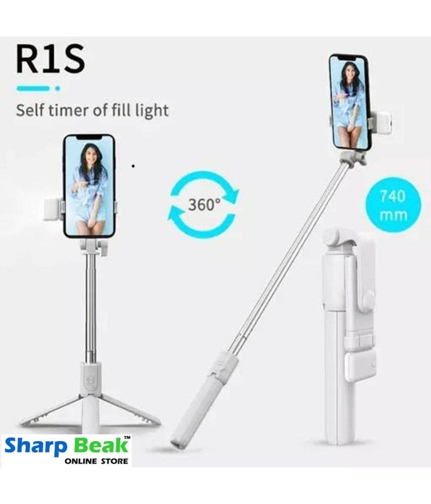     			ZmiZc Bluetooth Selfie Stick ( Black )