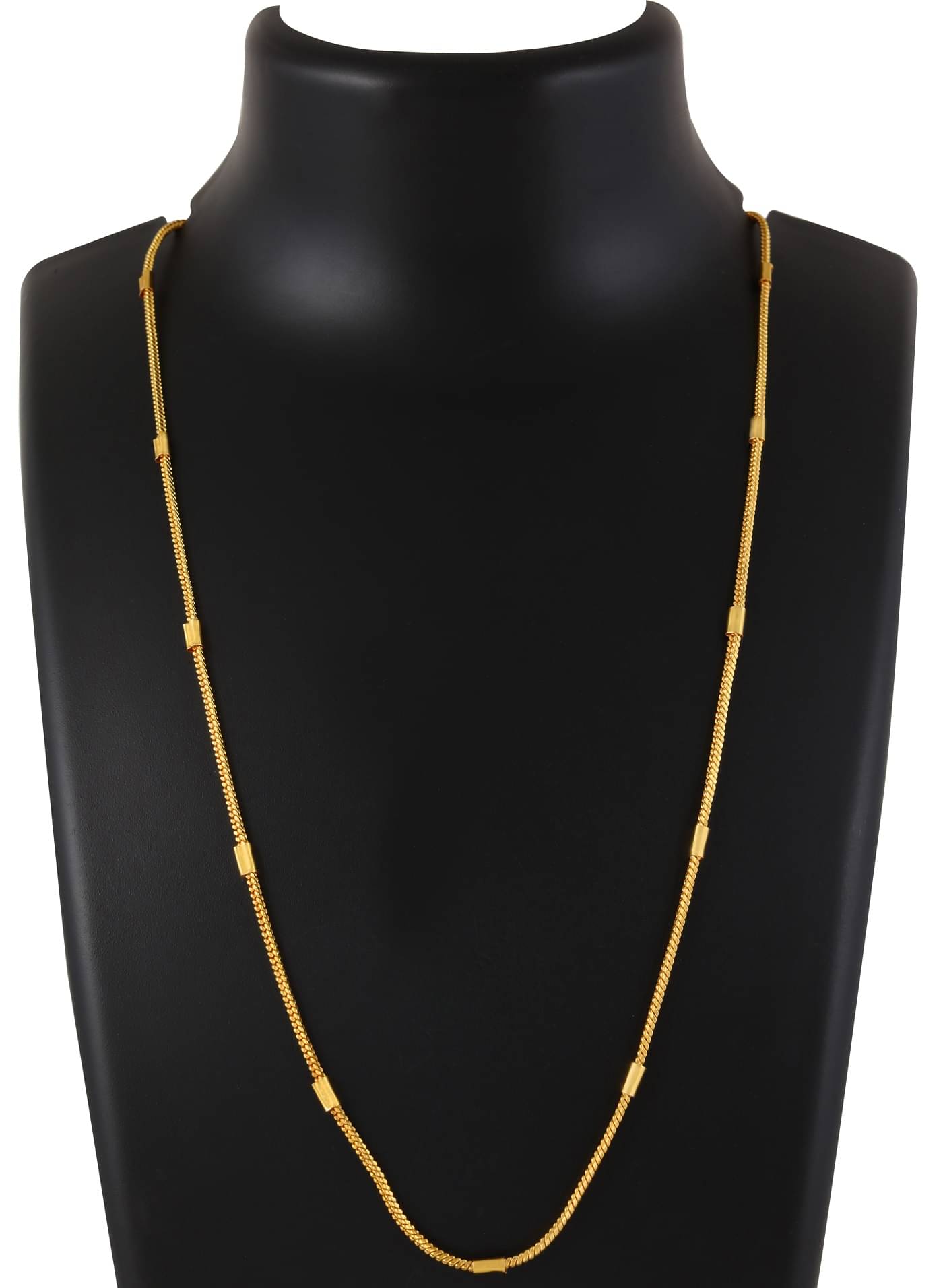     			AKLINA Gold Plated Chain ( Set of 1 )
