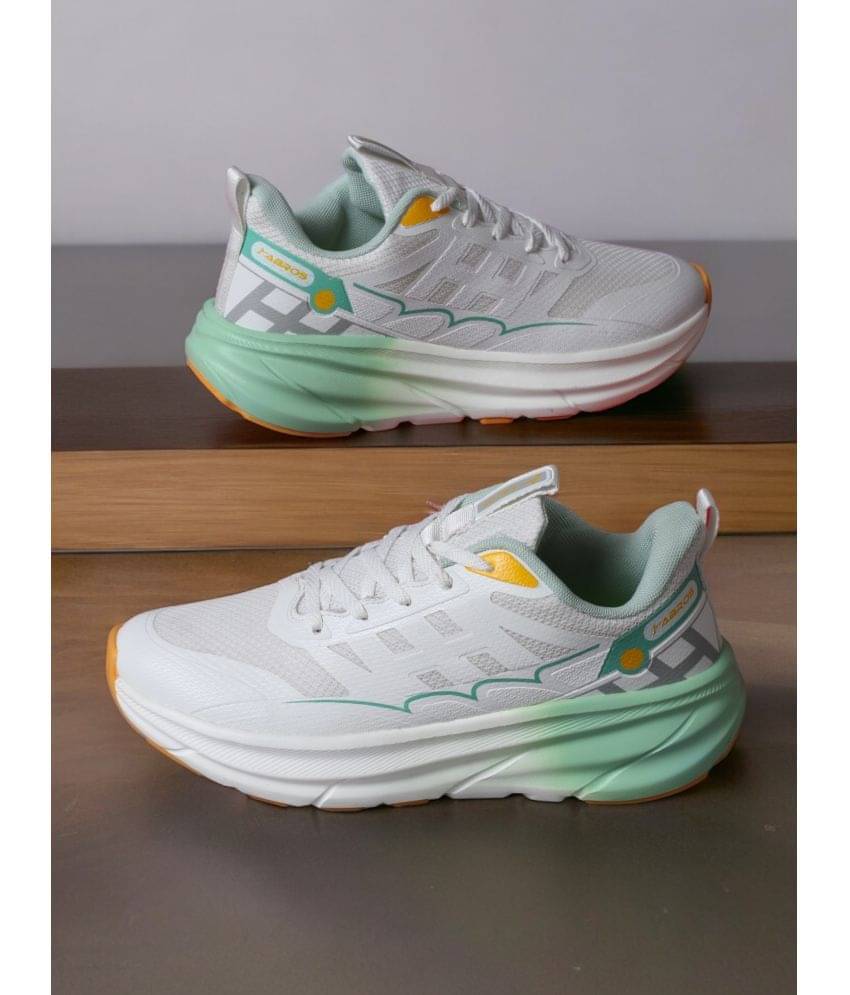     			Abros ASGO2013 Off White Men's Sports Running Shoes