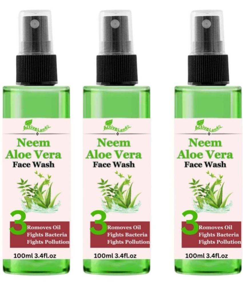Activeland - Daily Use Face Wash For All Skin Type ( Pack of 3 ) Activeland - Daily Use Face Wash For All Skin Type ( Pack of 3 )