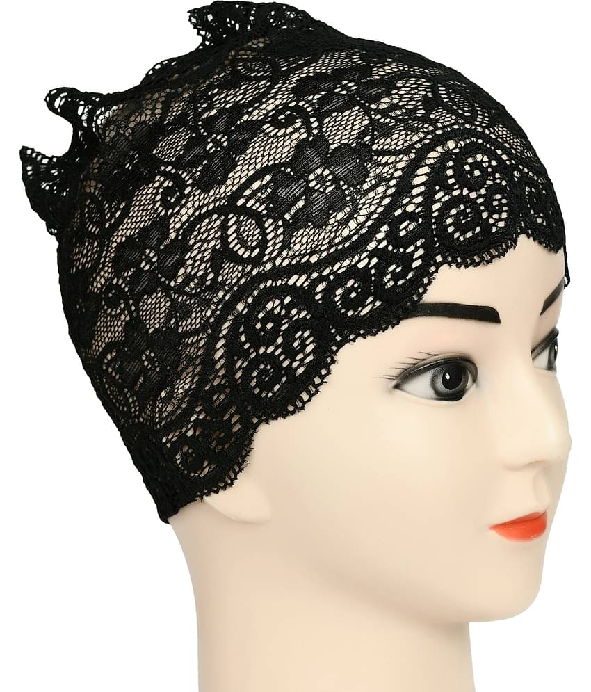 DCENT KRAFT Maroon Cotton Women's Headwrap ( Pack of 2 )