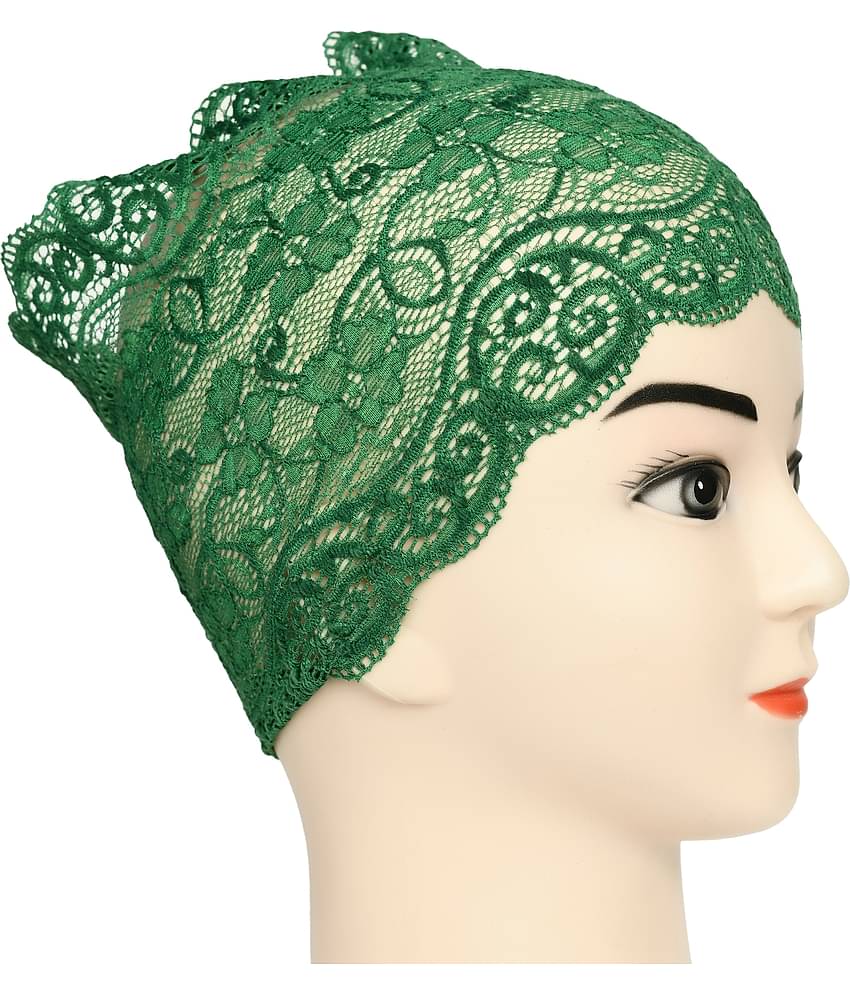 DCENT KRAFT Maroon Cotton Women's Headwrap ( Pack of 2 )