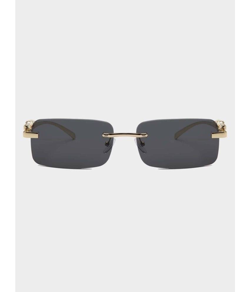 Dyana Core Gold Rectangular Sunglasses ( Pack of 1 ) Dyana Core Gold Rectangular Sunglasses ( Pack of 1 )