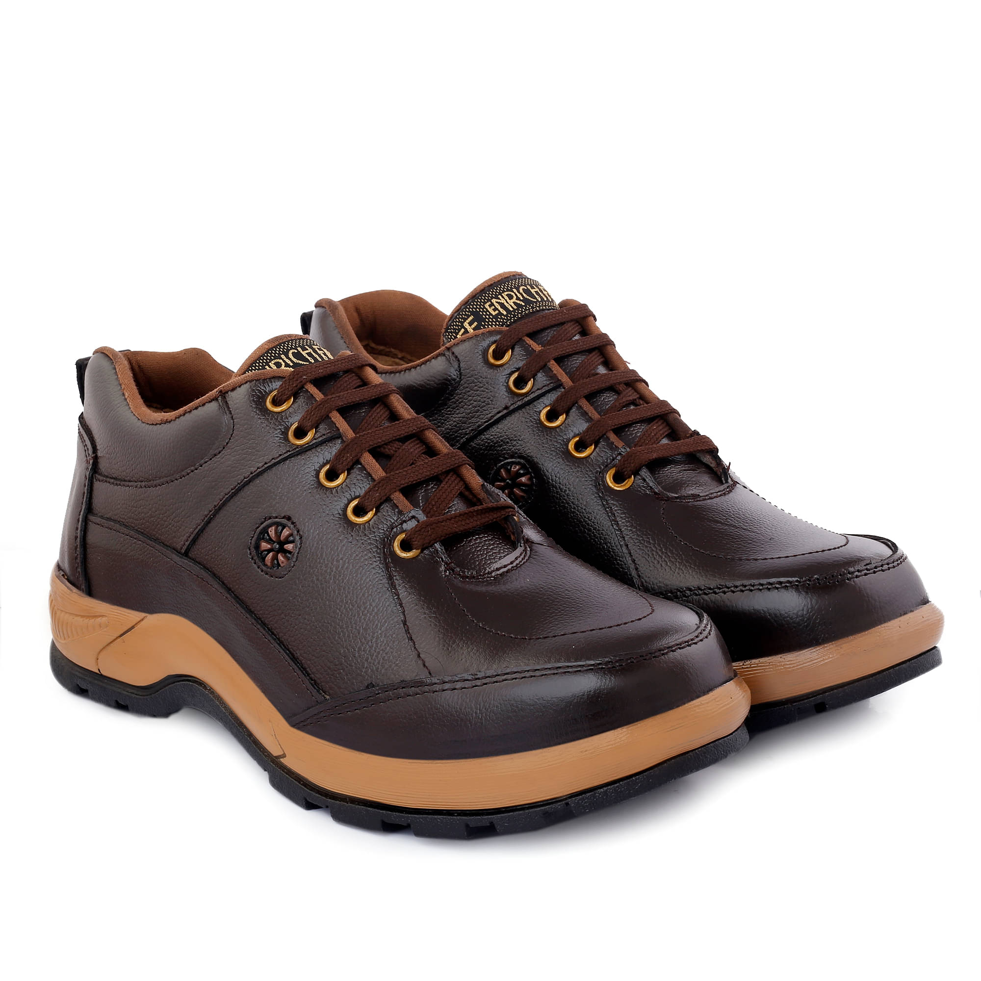     			Enrich Field 35 Brown Men's Lifestyle Shoes