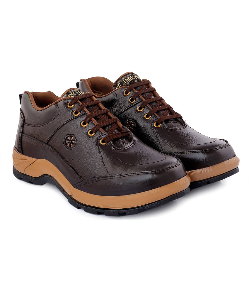 Enrich Field 35 Brown Men's Lifestyle Shoes - Casual Shoes | Buy online on ZillyBuy