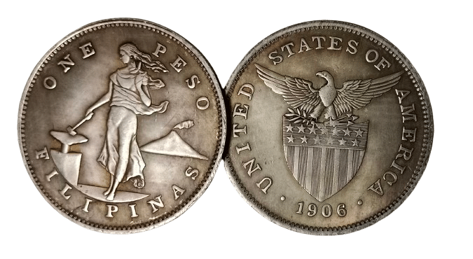     			Extremely Rare United States of America Philippines One Peso 1903-1906 Modern Coin - Hard to Find