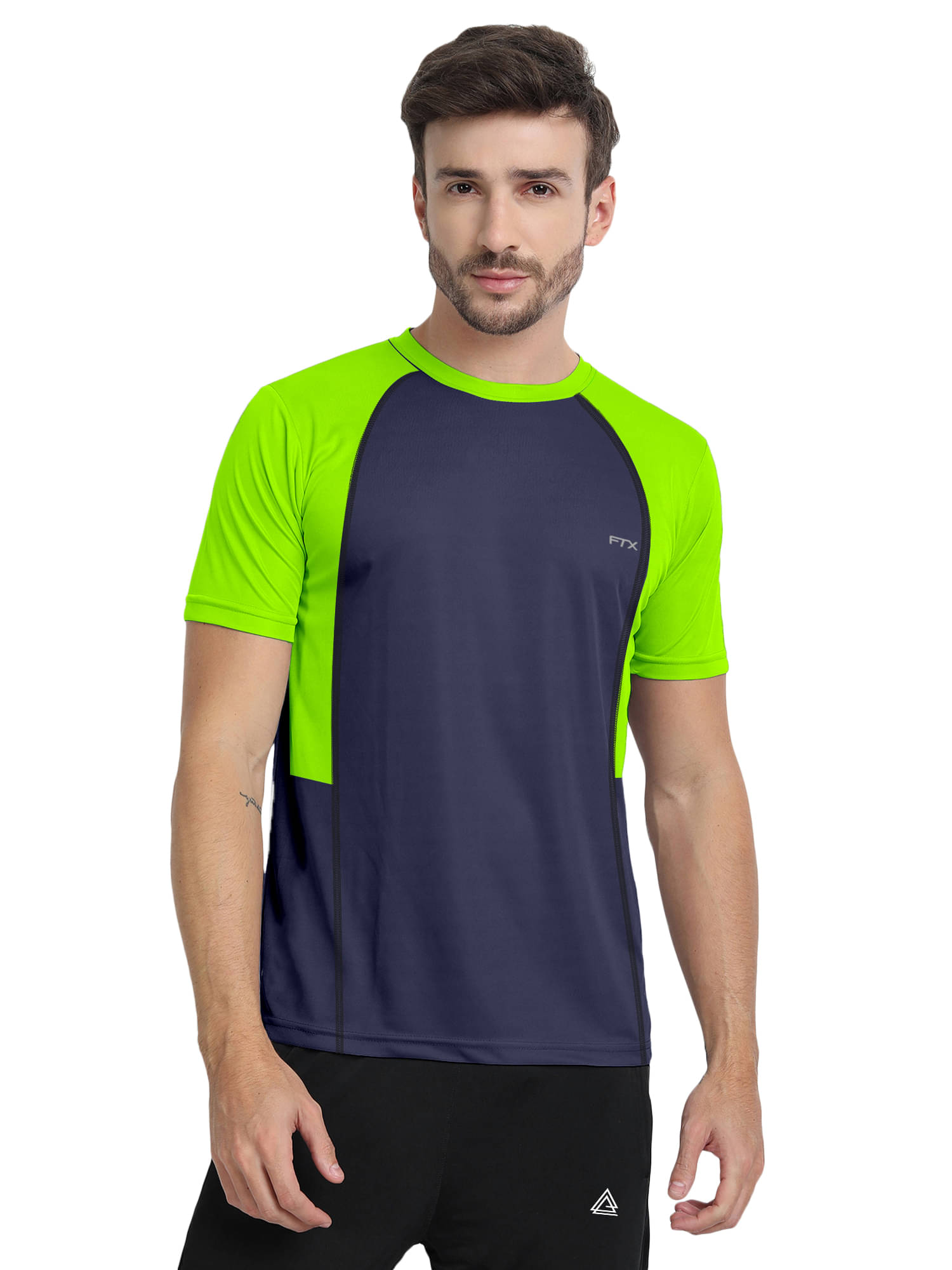 FTX Pack of 1 Polyester Regular Fit Men's T-Shirt ( Navy Blue ) FTX Pack of 1 Polyester Regular Fit Men's T-Shirt ( Navy Blue )