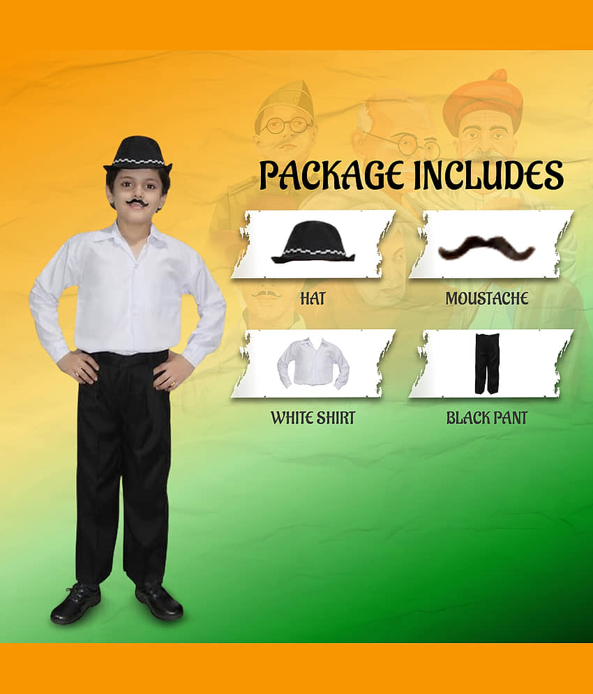 Kaku Fancy Dresses Bhagat Singh Costume for Boys for Republic Day