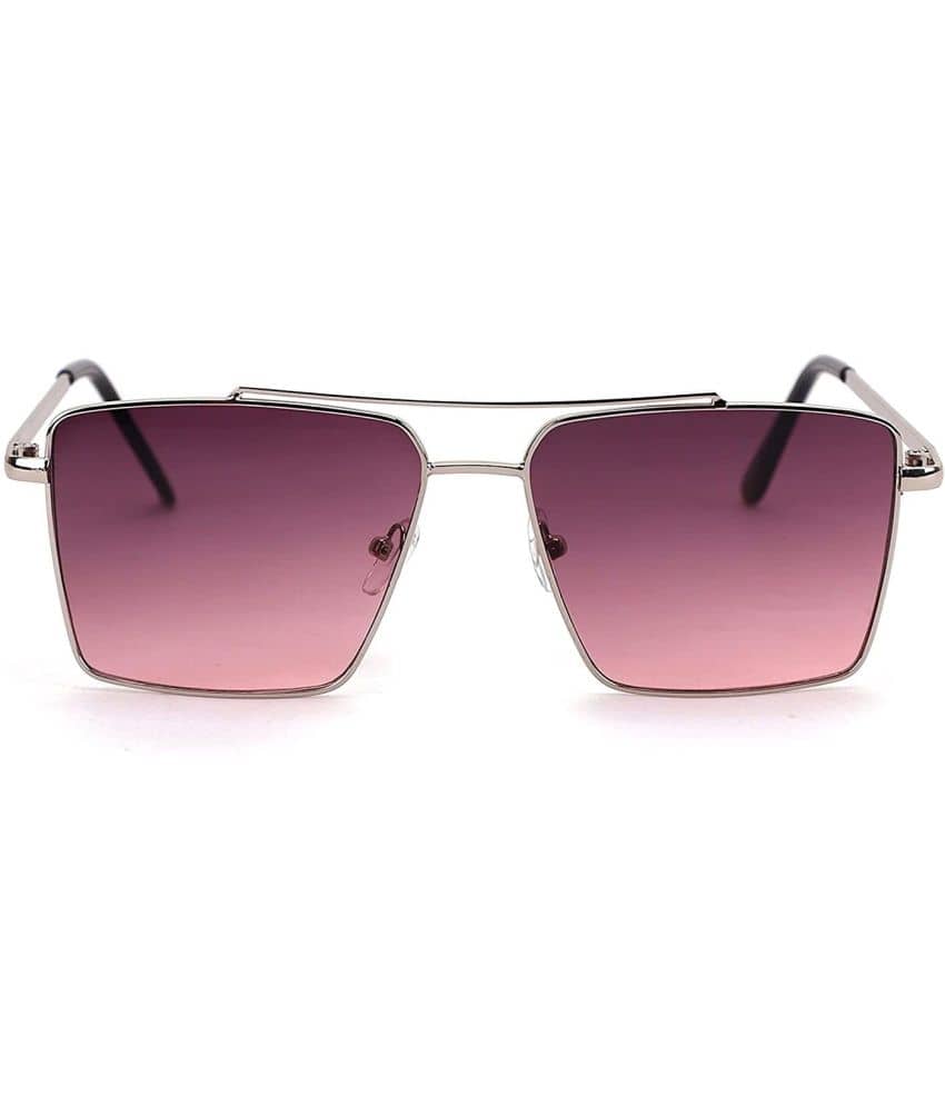 Lootnixx Silver Square Sunglasses ( Pack of 1 ) - Sunglasses | Buy online on ZillyBuy