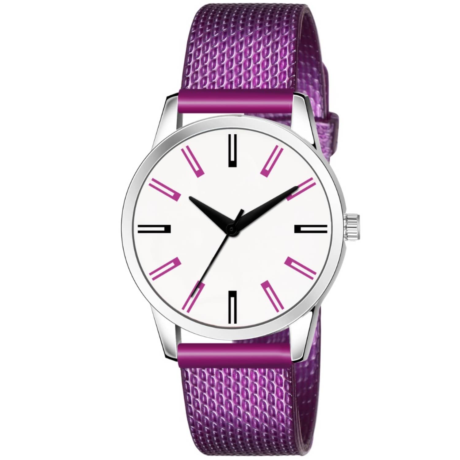 REESKY White Dial Analog Girls Watch ( Pack of 1 )