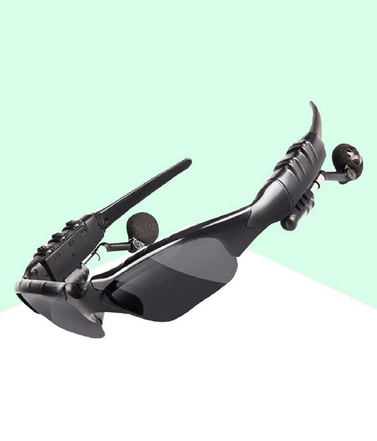 STONX Viki Sunglass Bluetooth Bluetooth Headphone Over Ear 3 Hours Playback Active Noise cancellation IPX4(Splash & Sweat Proof) Black STONX Viki Sunglass Bluetooth Bluetooth Headphone Over Ear 3 Hours Playback Active Noise cancellation IPX4(Splash & Sweat Proof) Black