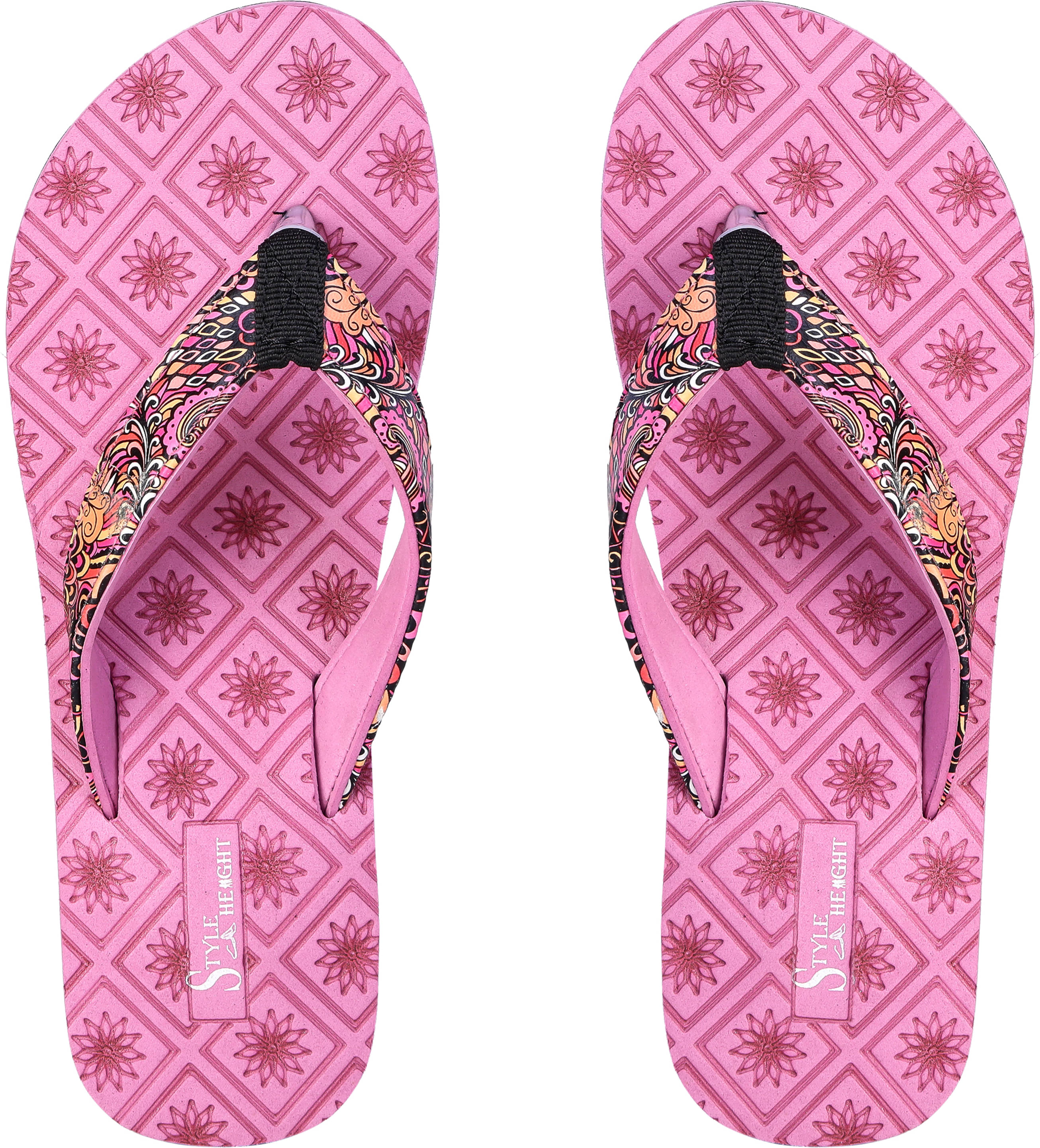 Style Height Pink Women's Thong Flip Flop Style Height Pink Women's Thong Flip Flop