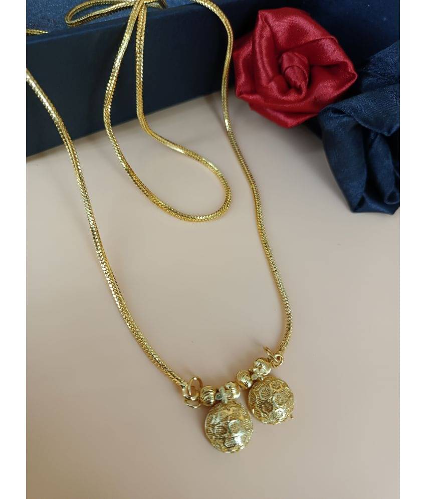 shankhraj mall Golden Mangalsutra ( Pack of 1 ) shankhraj mall Golden Mangalsutra ( Pack of 1 )