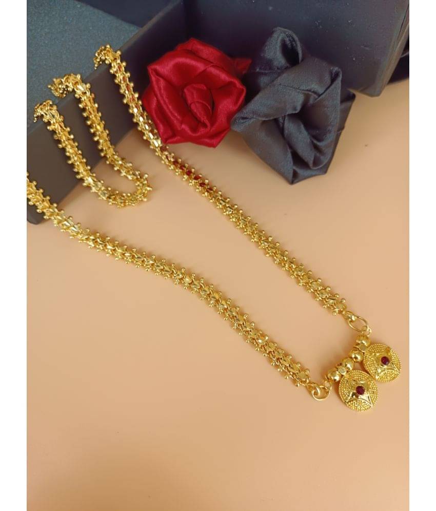 shankhraj mall Golden Mangalsutra ( Pack of 1 ) shankhraj mall Golden Mangalsutra ( Pack of 1 )
