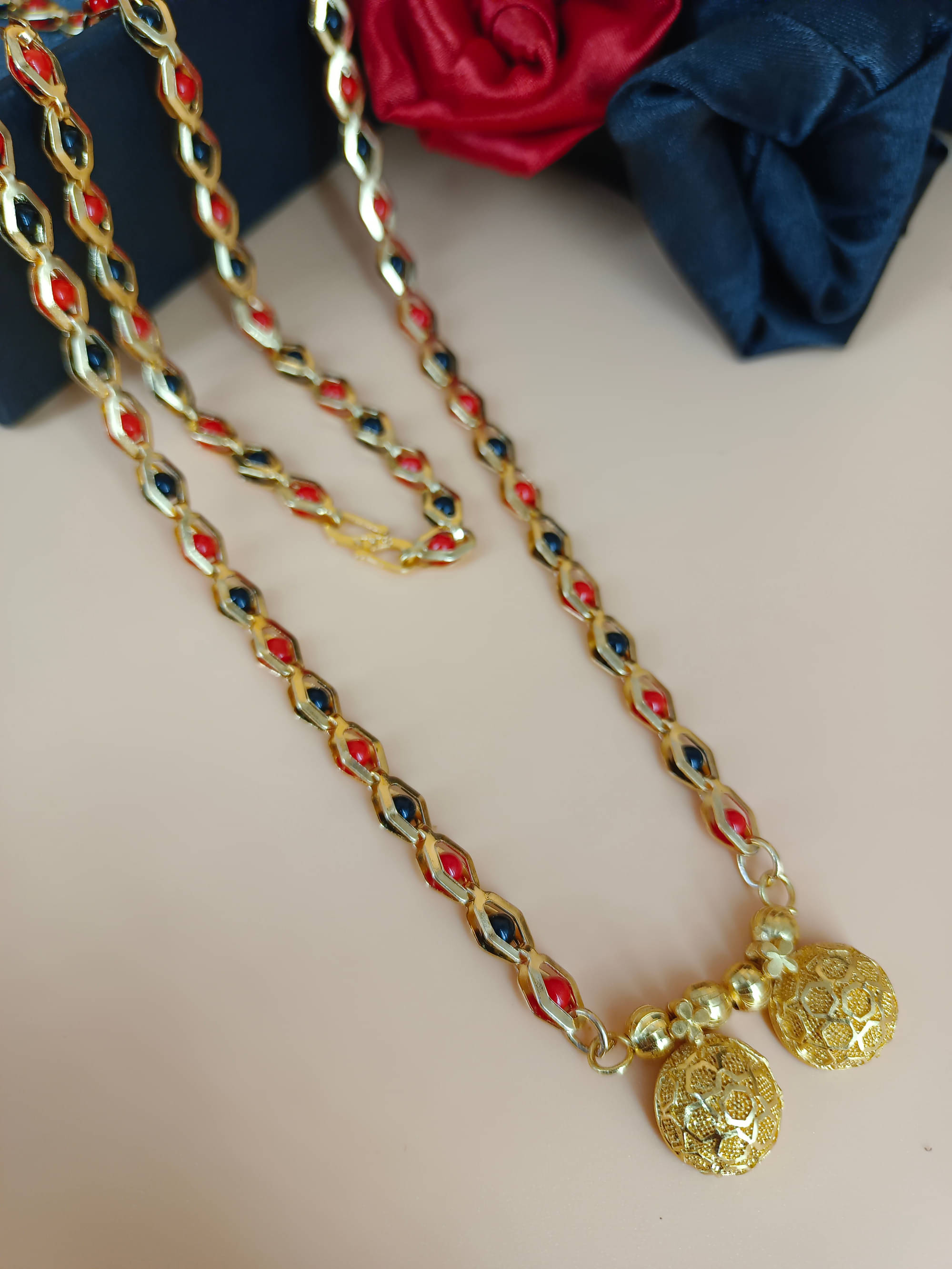 shankhraj mall Golden Mangalsutra ( Pack of 1 ) shankhraj mall Golden Mangalsutra ( Pack of 1 )
