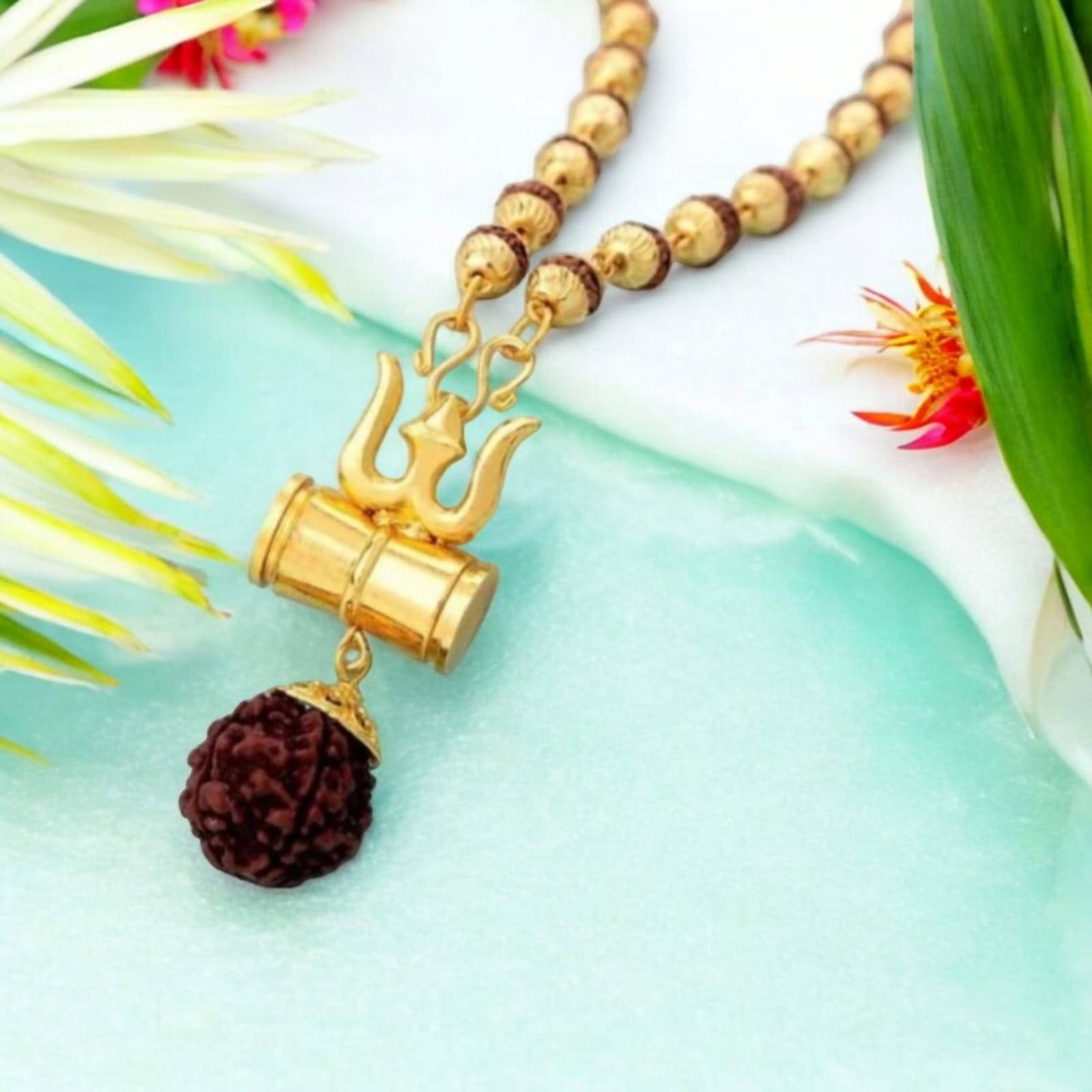     			Basukiya 5 Mukhi Rudraksha Mala ( Pack of 1 )