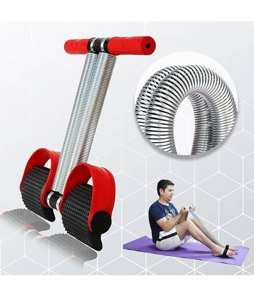 Double Spring Tummy Trimmer for Abs Exercise Fat Burning Equipment for Home & Gym (Pack of 1) - Sports and Fitness Equipment | Buy online on ZillyBuy