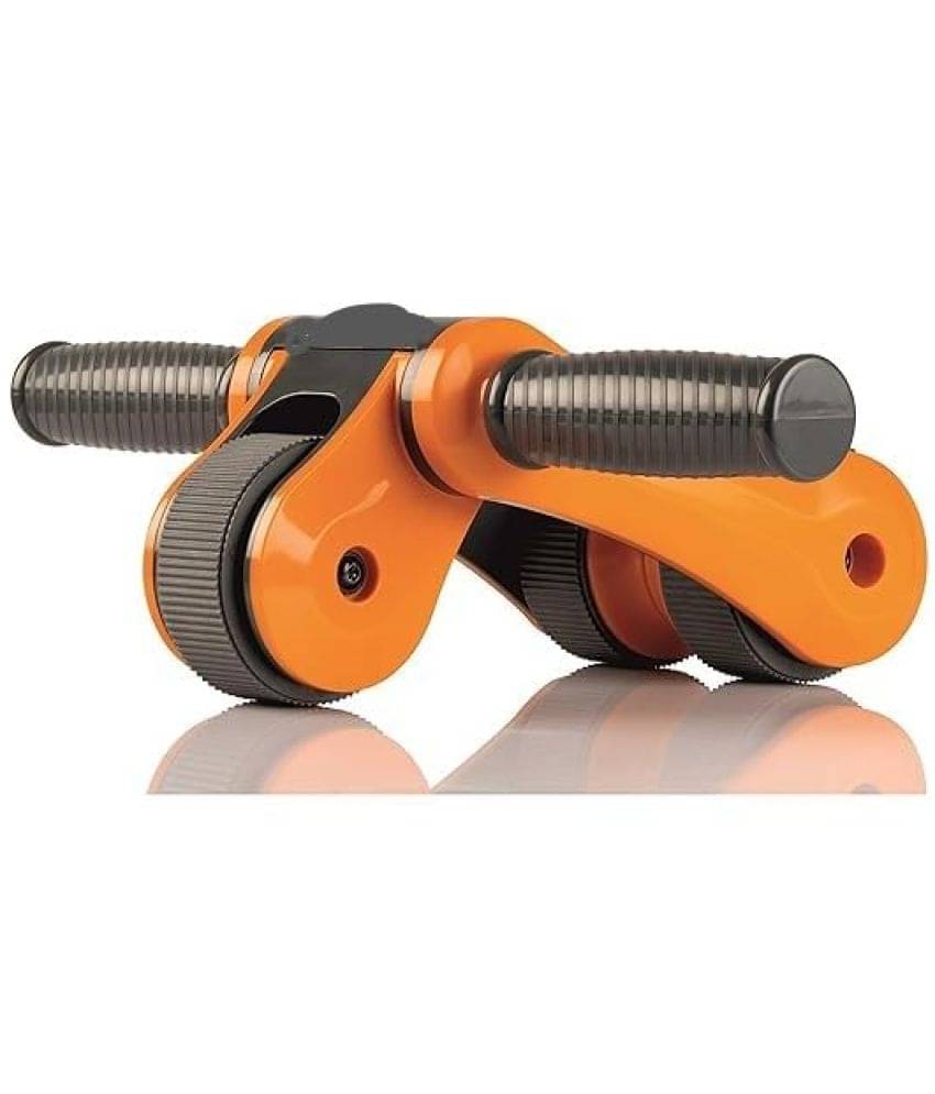 Dual bearing rollers are silent Abdominal Roller,Core Workout Equipment with Automatic Rebound Assistance,Home Gym Equipment for Men Women Core Strength & Abdominal Exercise,Orange Pack of 1     			Dual bearing rollers are silent Abdominal Roller,Core Workout Equipment with Automatic Rebound Assistance,Home Gym Equipment for Men Women Core Strength & Abdominal Exercise,Orange Pack of 1
