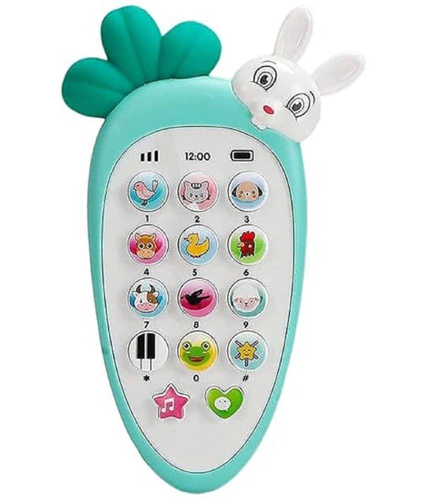     			FEDIFU  Kimi Rabbit Phone Cordless Mobile Phone Toys for Kids Phone Small Phone Toy Musical Toys for Kids Smart Light