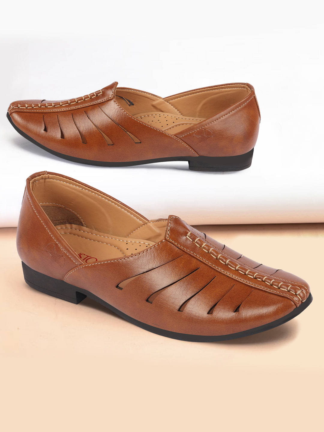     			Fausto Tan Men's Jutti