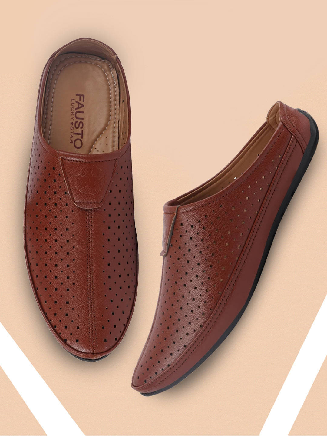     			Fausto Tan Men's Jutti