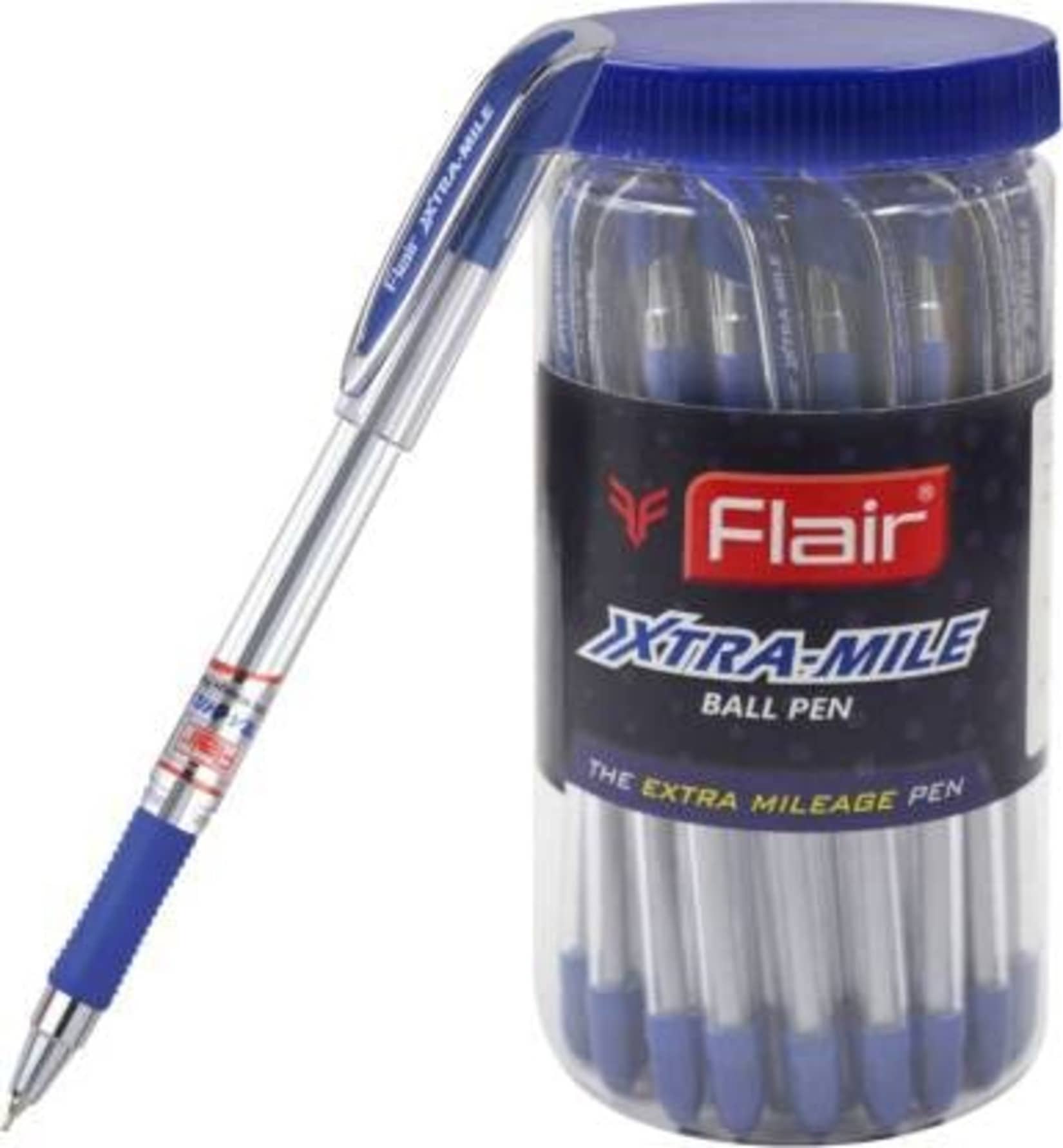 FLAIR Ezee Click Ball Pen Pouch Pack to mm Tip Size