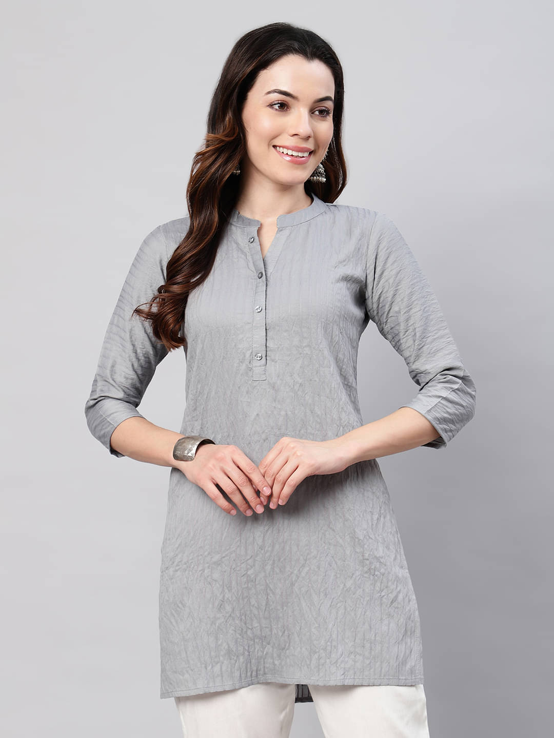 Rayon Short Kurti For Women (Pack of 1)     			Rayon Short Kurti For Women (Pack of 1)