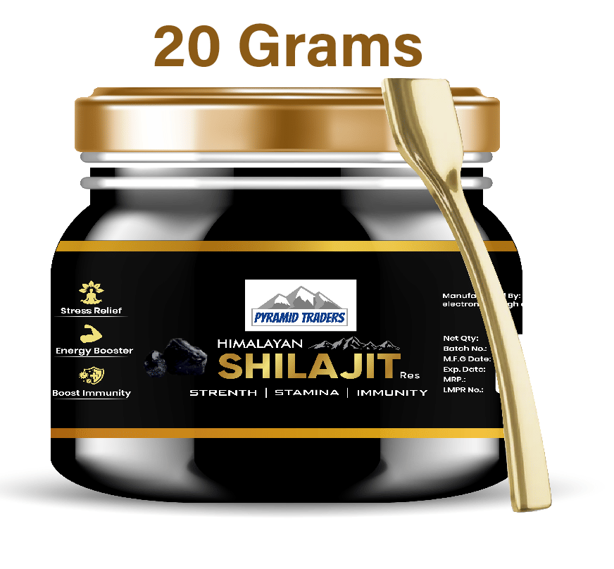 Himalayan Shilajit/Shilajeet Resin, 20 Grams - Performance Booster For Endurance and Stamina Himalayan Shilajit/Shilajeet Resin, 20 Grams - Performance Booster For Endurance and Stamina