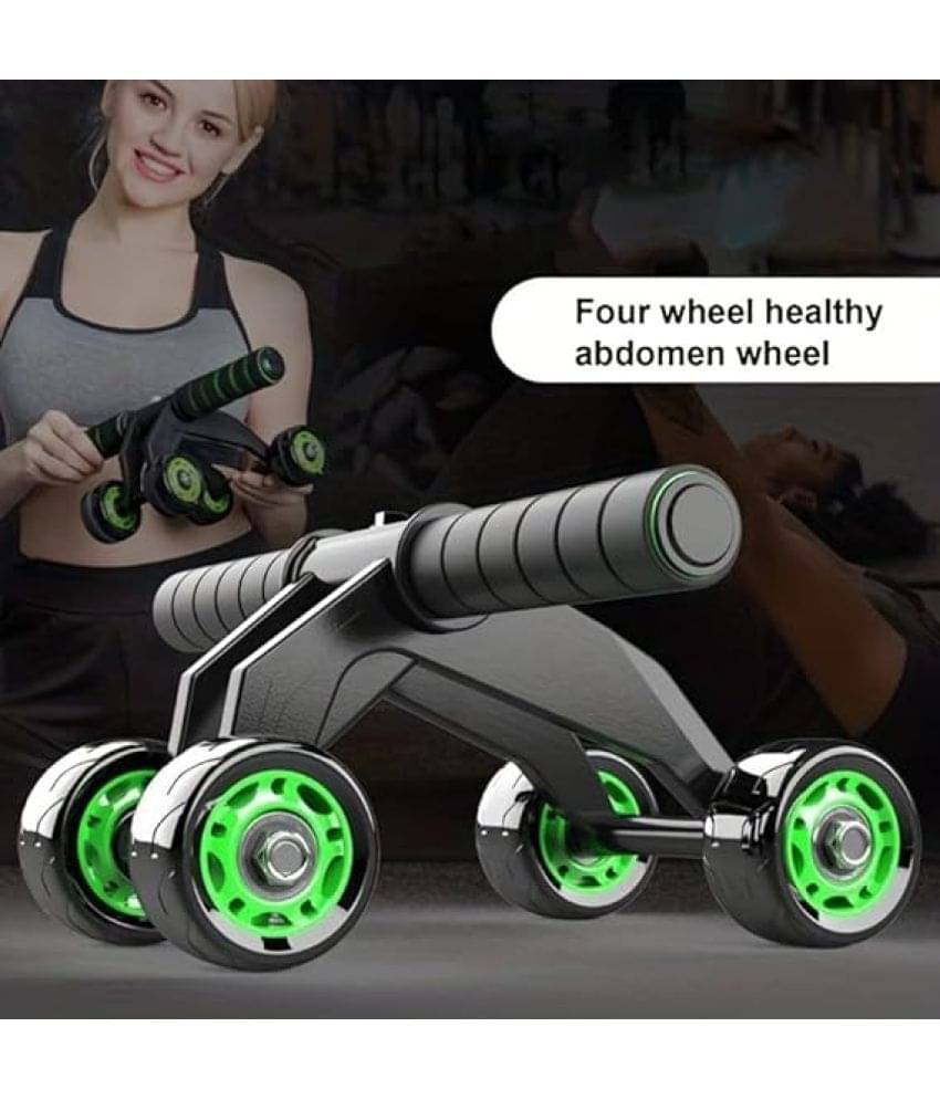 Home Gym Four AB Wheel Roller Home Gym Four AB Wheel Roller4 Wheel Ab Roller - Abdominal Workout Fitness Exercise Equipment, 4 wheel abs Roller, (Green) Pack of 1 Home Gym Four AB Wheel Roller Home Gym Four AB Wheel Roller4 Wheel Ab Roller - Abdominal Workout Fitness Exercise Equipment, 4 wheel abs Roller, (Green) Pack of 1