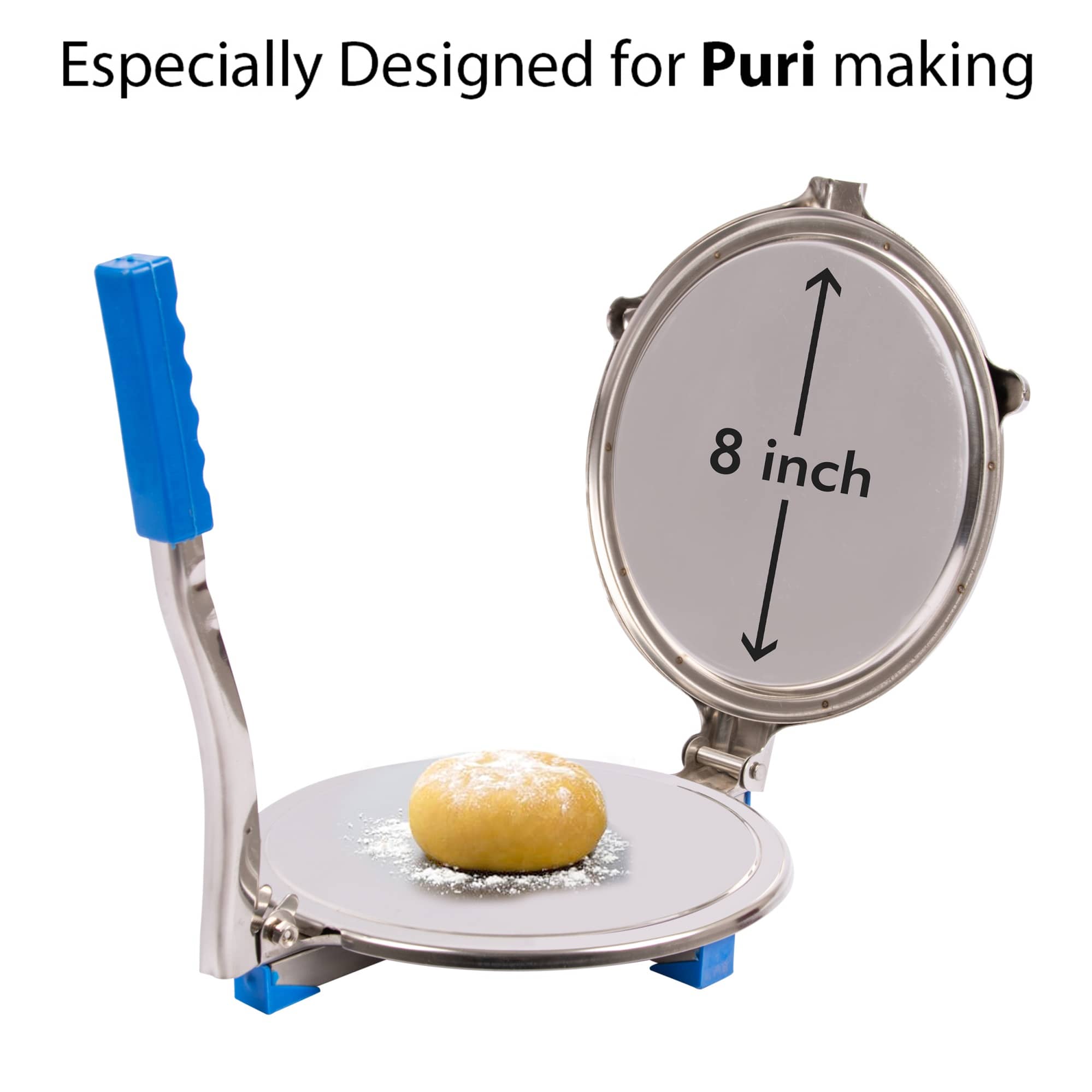 HomePro Steel Puri Press ( Pack of 1 )