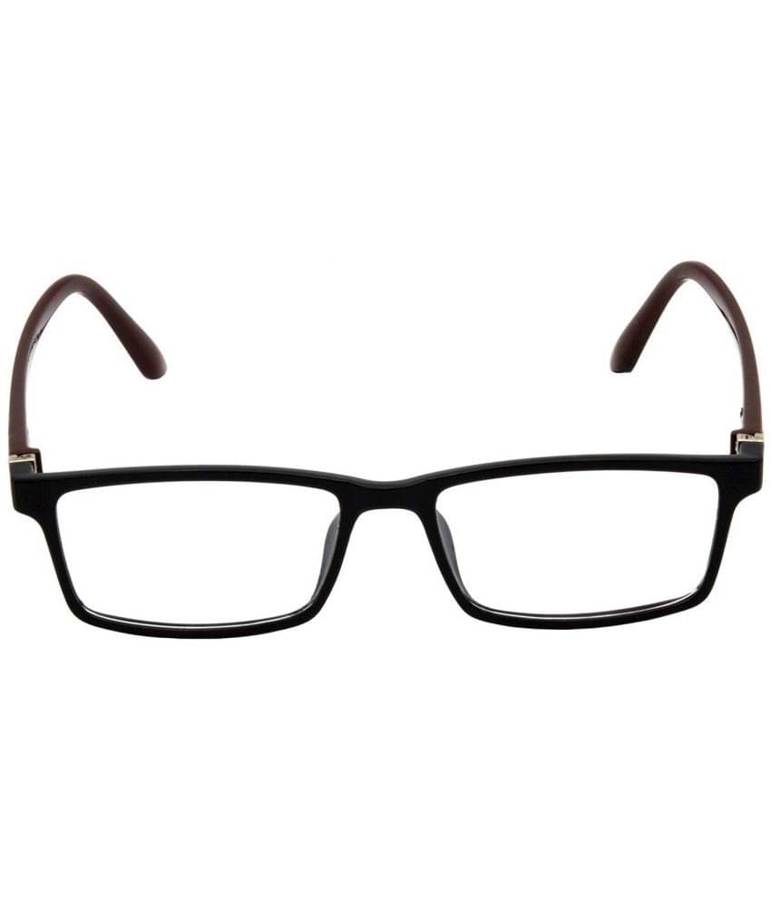     			Hrinkar Black Full Rim Rectangular Computer Glasses ( Pack of 1 )