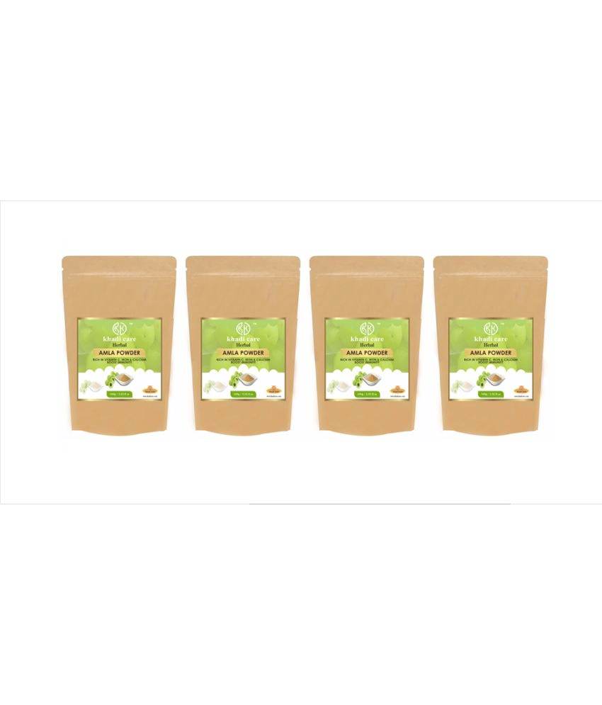     			Khadi Care Herbal Amla Powder (100g Each) Pack of 4