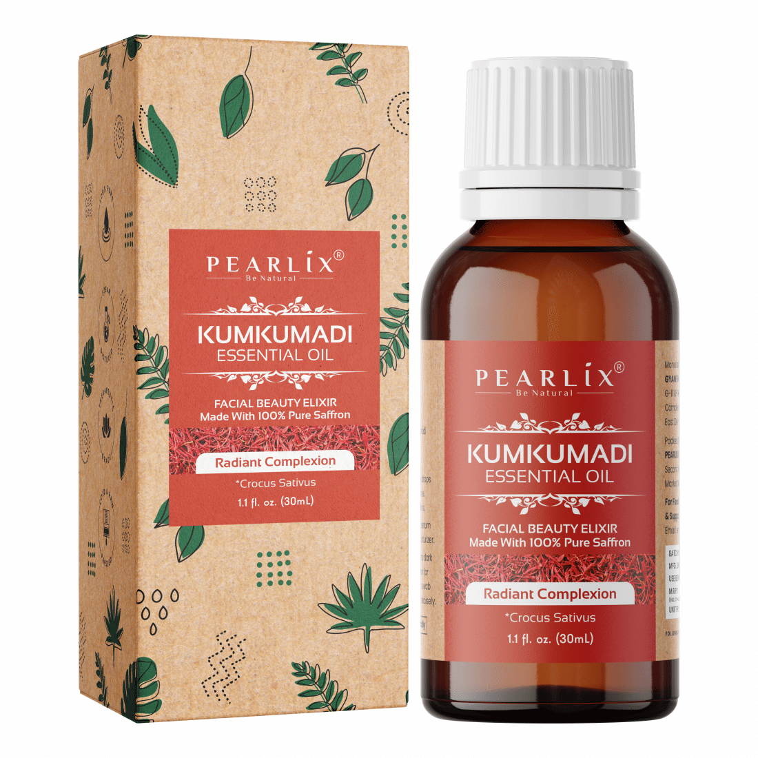     			PEARLIX Kumkumadi Essential Oil 30 mL ( Pack of 1 )