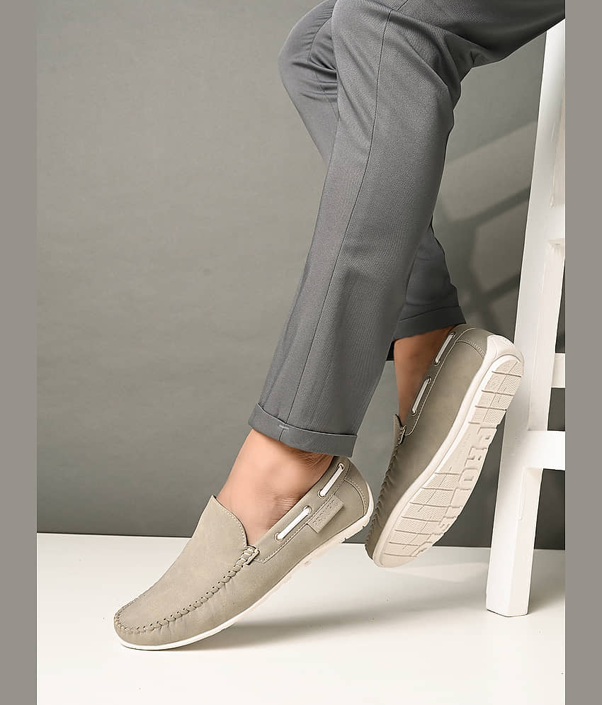 Prolific Beige Men's Driving - Formal Shoes | Buy online on ZillyBuy