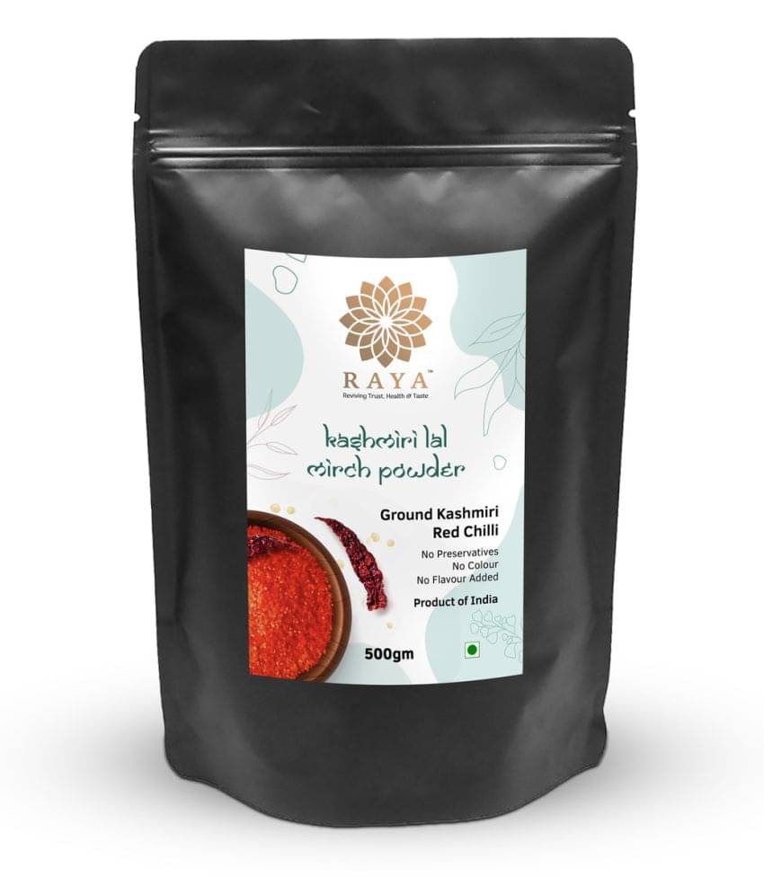 RAYA Kashmiri Red Chilli Powder 500 gm RAYA Kashmiri Red Chilli Powder 500 gm