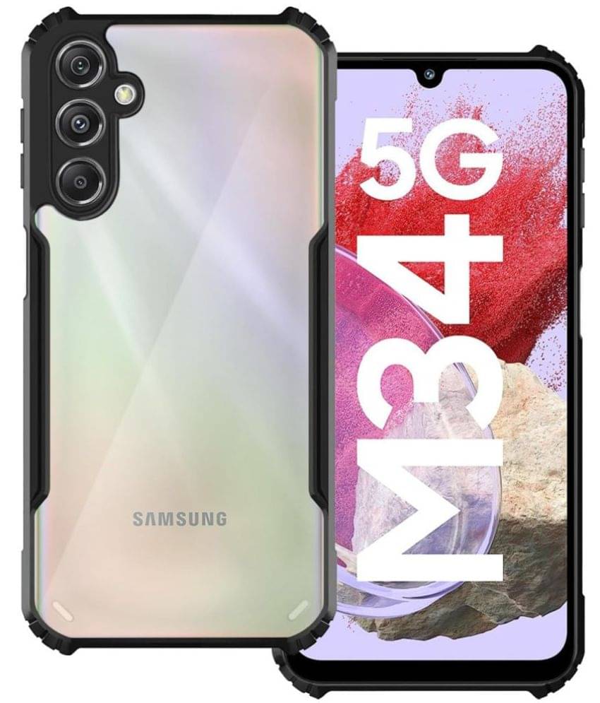     			Spectacular Ace Defender Series Covers Compatible For Silicon Galaxy M34 ( Pack of 1 )