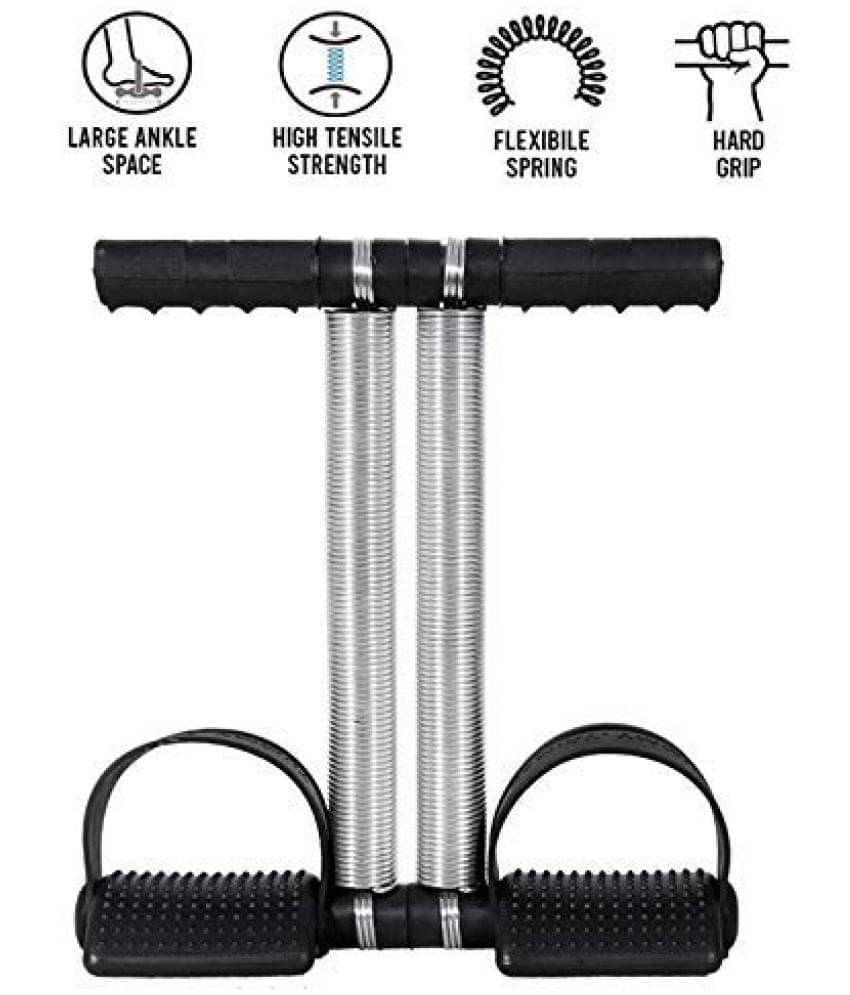 Tummy Trimmer Double Spring,Waist Trimmer,Tummy Trimmer,Fitness Tummy Trimmer,abs Tummy Trimmer,abs Exerciser Tummy Trimmer,Multipurpose Fitness Equipment for Men and Women Pack of 1, (Black) Tummy Trimmer Double Spring,Waist Trimmer,Tummy Trimmer,Fitness Tummy Trimmer,abs Tummy Trimmer,abs Exerciser Tummy Trimmer,Multipurpose Fitness Equipment for Men and Women Pack of 1, (Black)