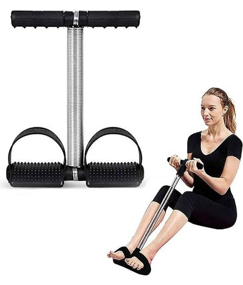 Tummy Trimmer single Spring Abdominal Exercise for Women and Men Exercise in Gym, Home for Abdominal Workout, Belly Exercise Waist Trimmer(Black) Pack of 1 - Sports and Fitness Equipment | Buy online on ZillyBuy