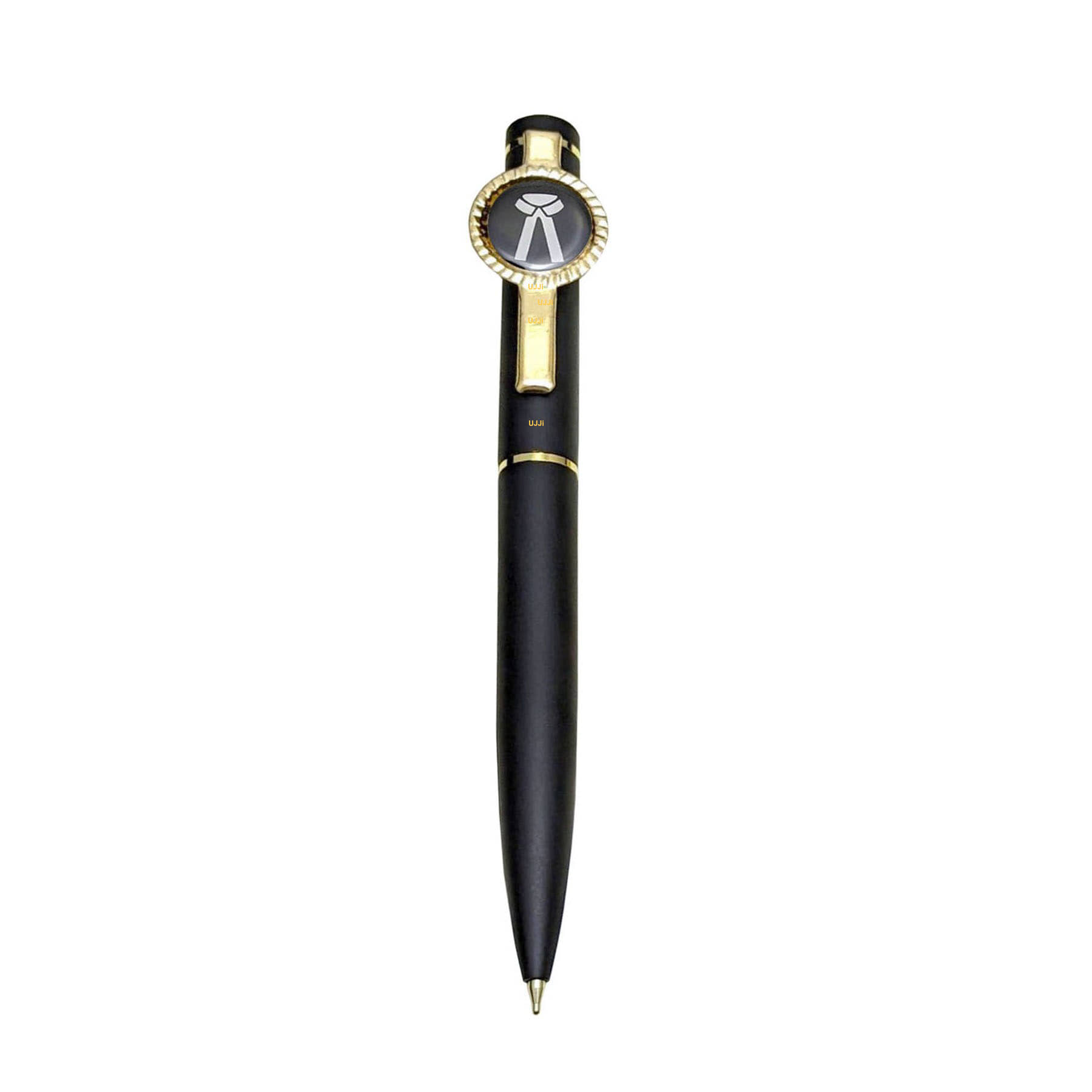 UJJi Brass Material Advocate Logo Black Ball Pen
