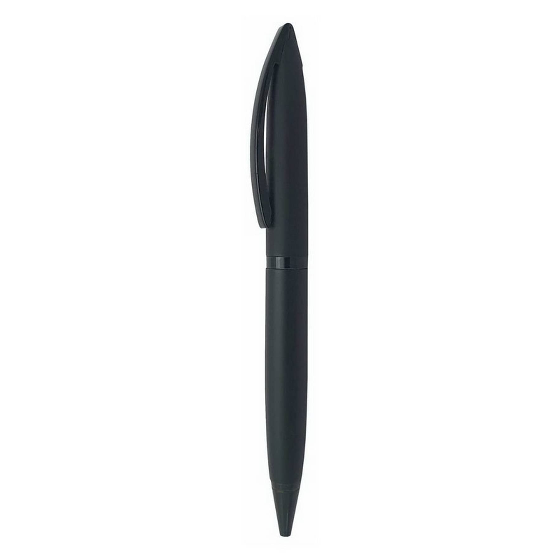     			UJJi Full Matte Black with Black Clip Metal Ball Pen