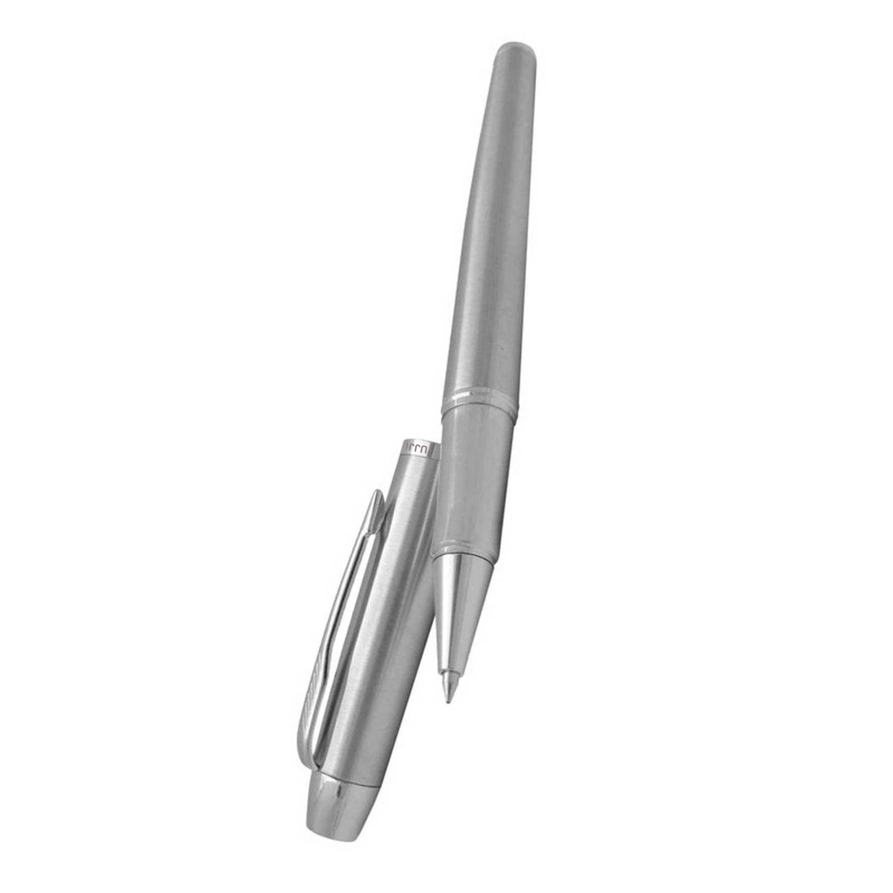 UJJi Steel with Chrome Clip Roller Ball Pen UJJi Steel with Chrome Clip Roller Ball Pen