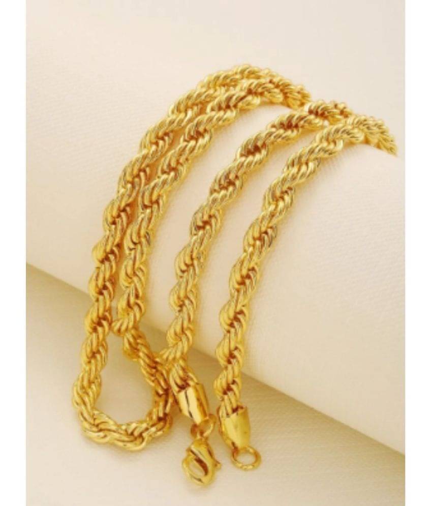 WTM Gold Plated Chain ( Set of 1 ) WTM Gold Plated Chain ( Set of 1 )