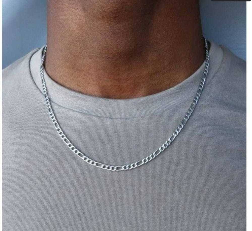 WTM Rhodium Plated Chain ( Set of 1 ) WTM Rhodium Plated Chain ( Set of 1 )