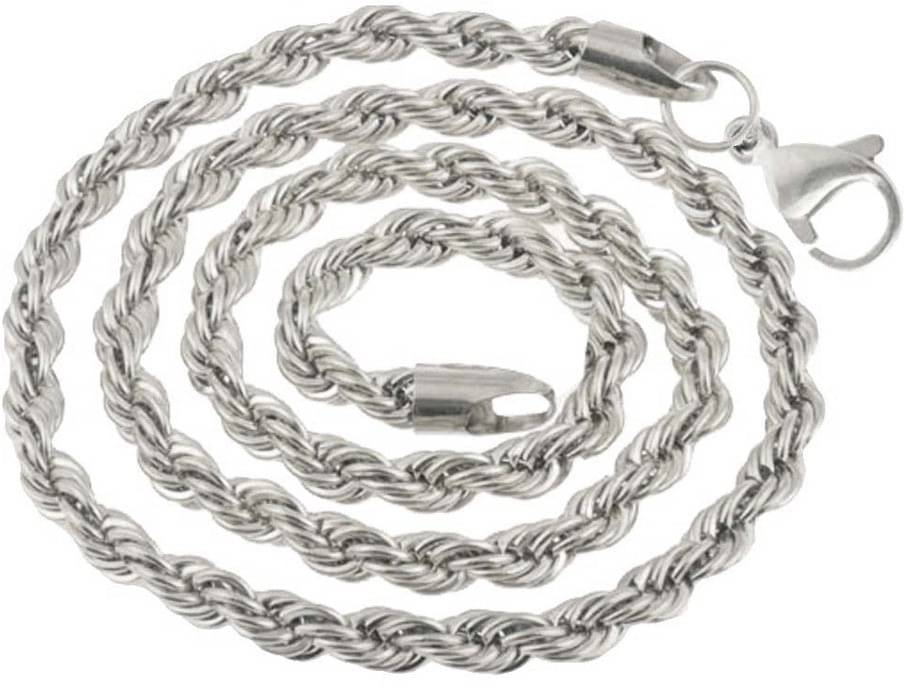 WTM Rhodium Plated Chain ( Set of 1 ) WTM Rhodium Plated Chain ( Set of 1 )