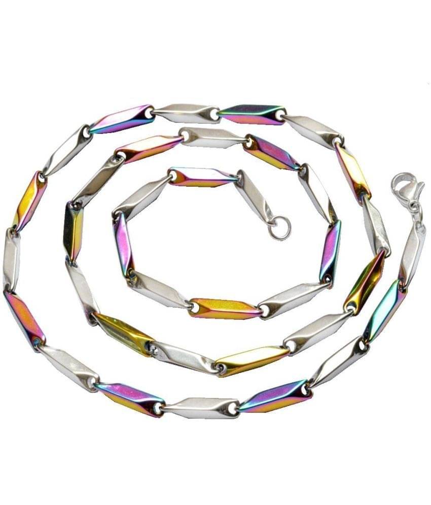 WTM Rhodium Plated Chain ( Set of 1 ) WTM Rhodium Plated Chain ( Set of 1 )